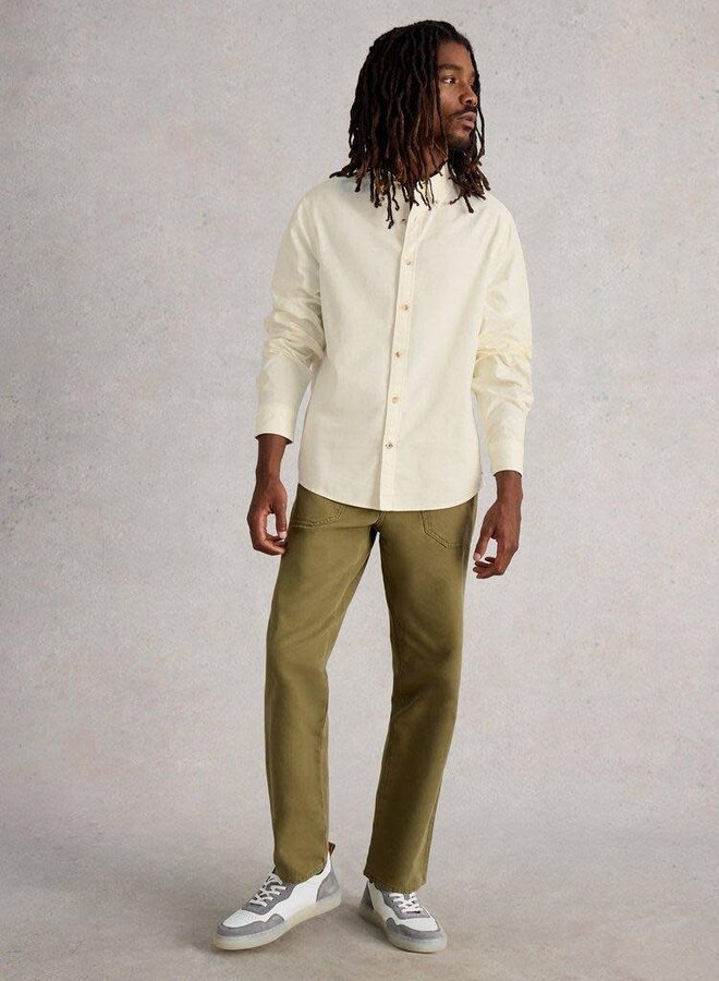 Chemise White Stuff Bruton Oxford écrue