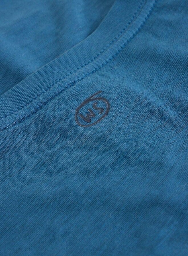 T-shirt White Stuff Abersoch bleu indigo