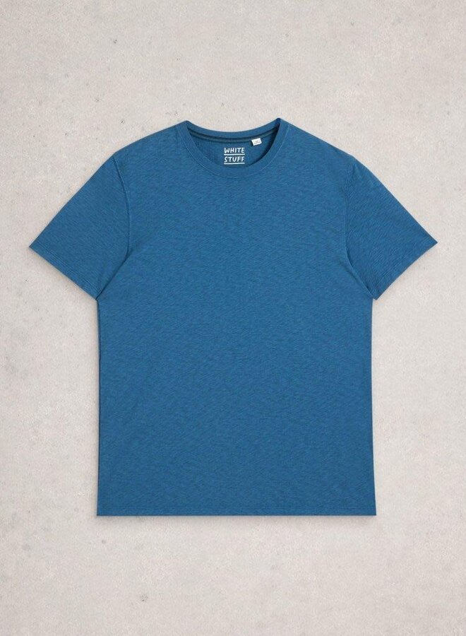 T-shirt White Stuff Abersoch bleu indigo