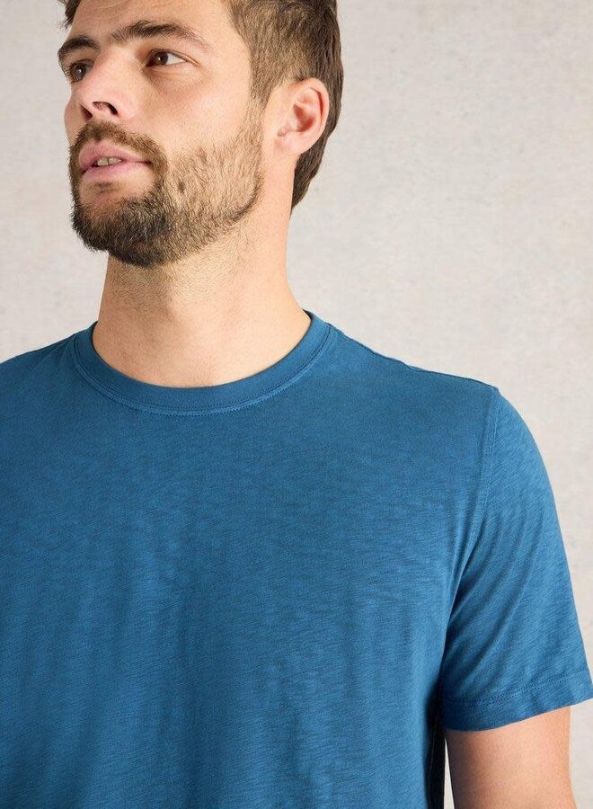 T-shirt White Stuff Abersoch bleu indigo