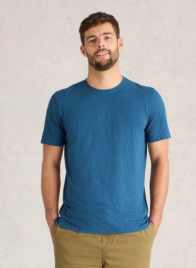 T-shirt White Stuff Abersoch bleu indigo