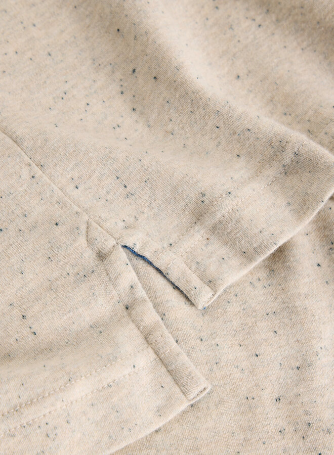 T-shirt White Stuff Horsham gris pâle à picots