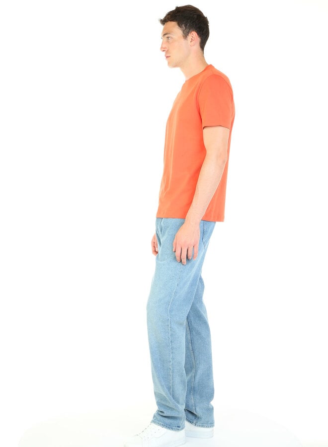 T-shirt Michael Kors à col rond orange mimosa