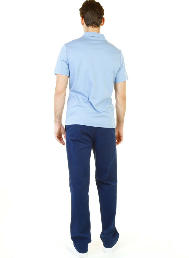 Polo Michael Kors à manches courtes bleu chambray