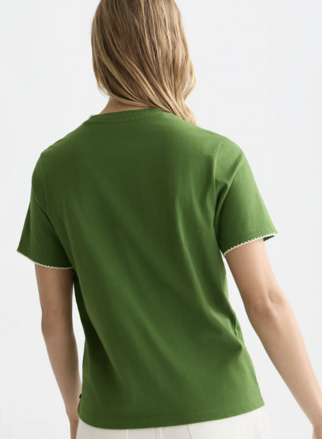 T-shirt Scotch & Soda « Cosmic Spirit » vert jardin