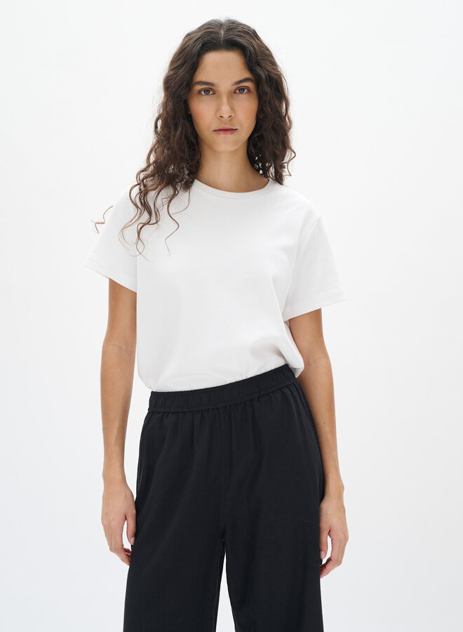 Pantalon InWear Rimone en mélange de lin noir