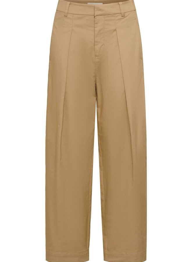 Pantalon InWear Elvia à plis beige latte