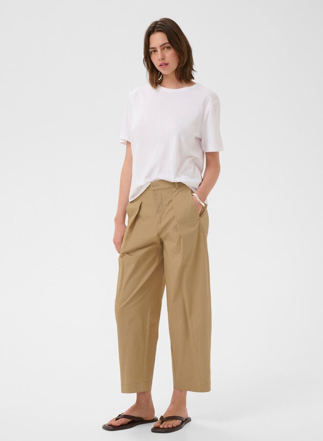 Pantalon InWear Elvia à plis beige latte