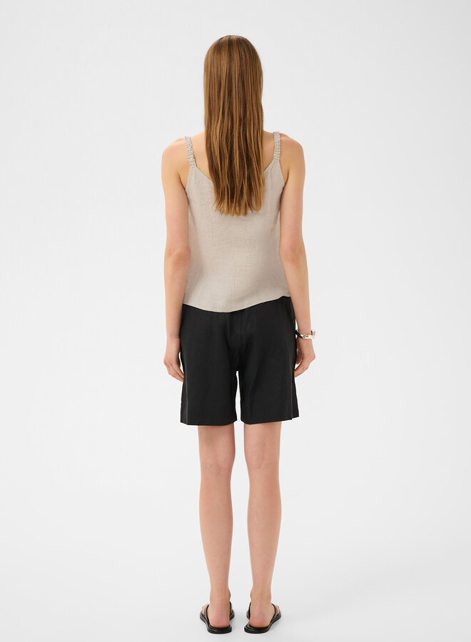 Camisole InWear Elinor en lin beige naturel