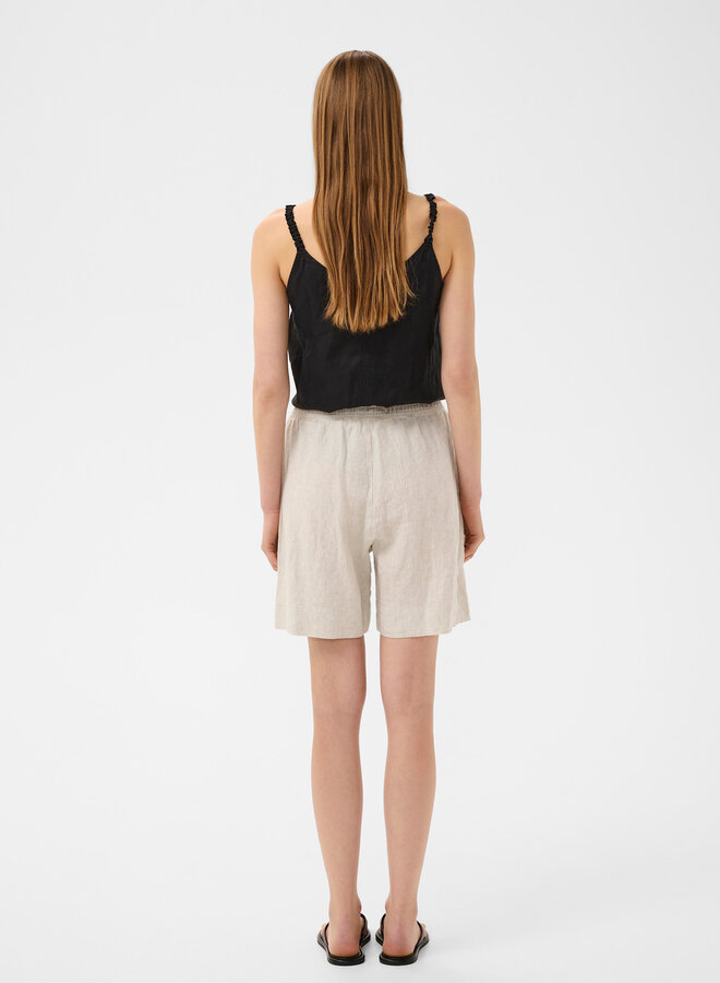 Short InWear Elinor en lin beige naturel