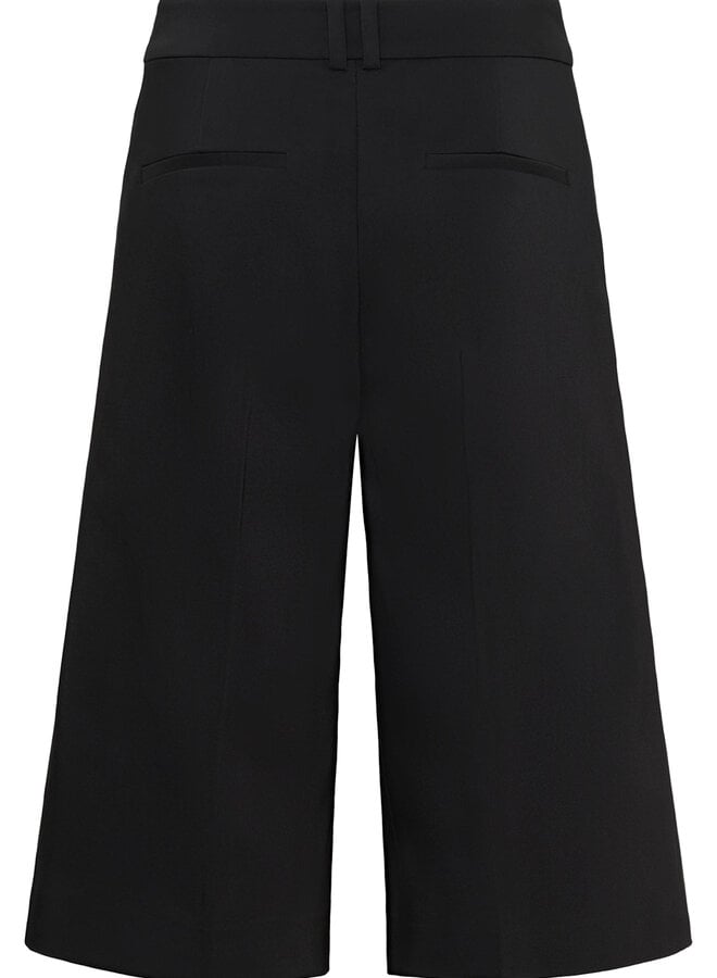 Bermuda InWear Zella à jambes larges noir