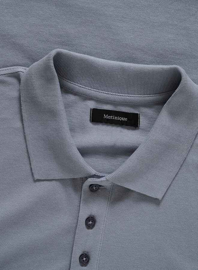 Polo Matinique Poleo gris alizé