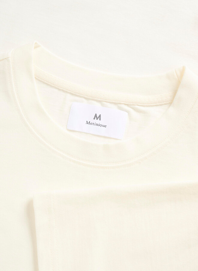 T-shirt Matinique Hudson ample écru