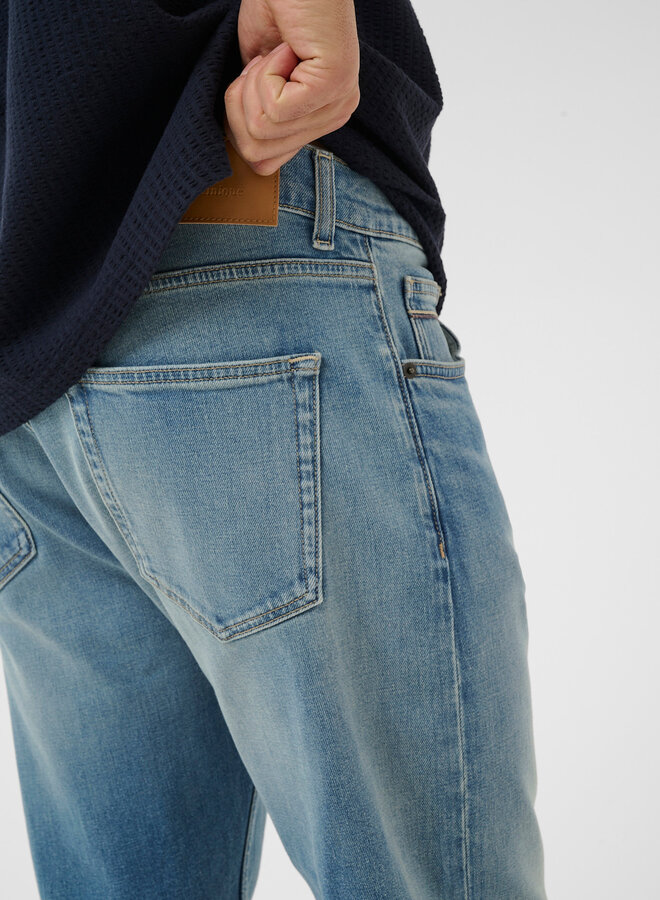 Bermuda Matinique Marcus Heritage en denim bleu délavé
