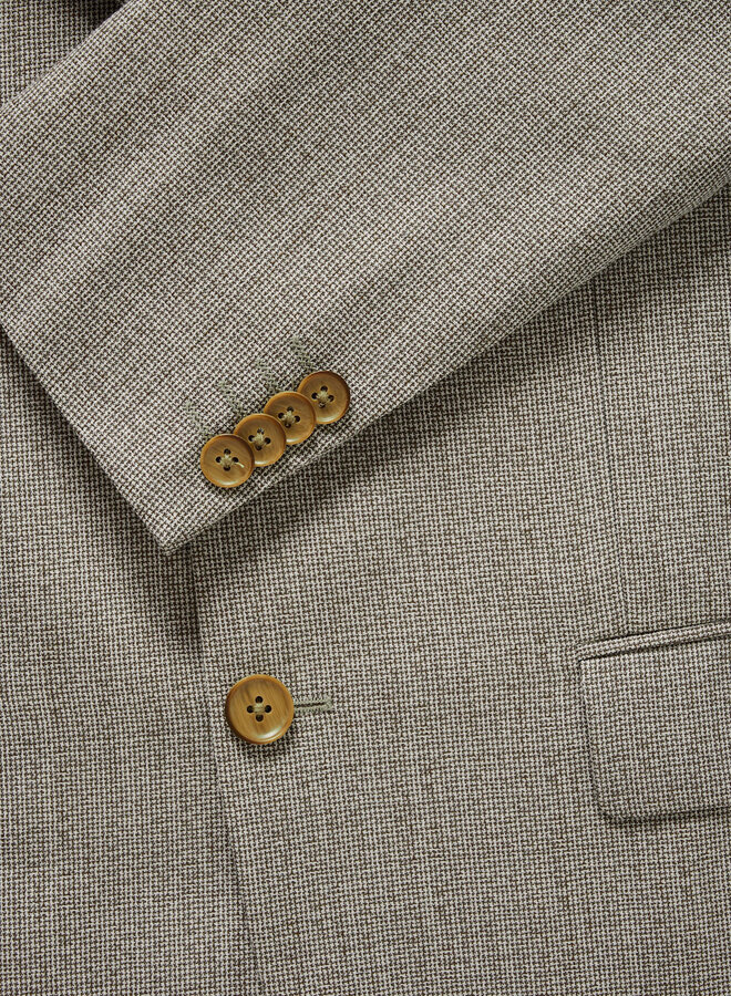 Veston Matinique Charles à carreaux beiges