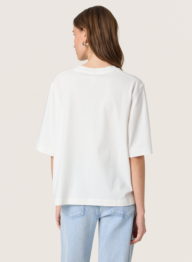 T-shirt Soaked Jina surdimensionnés écru