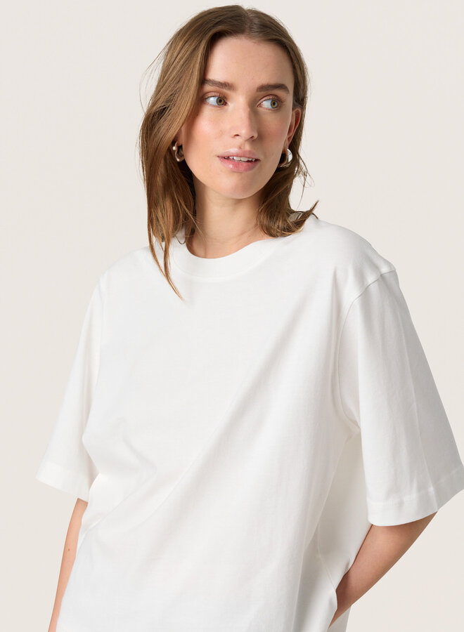 T-shirt Soaked Jina surdimensionnés écru