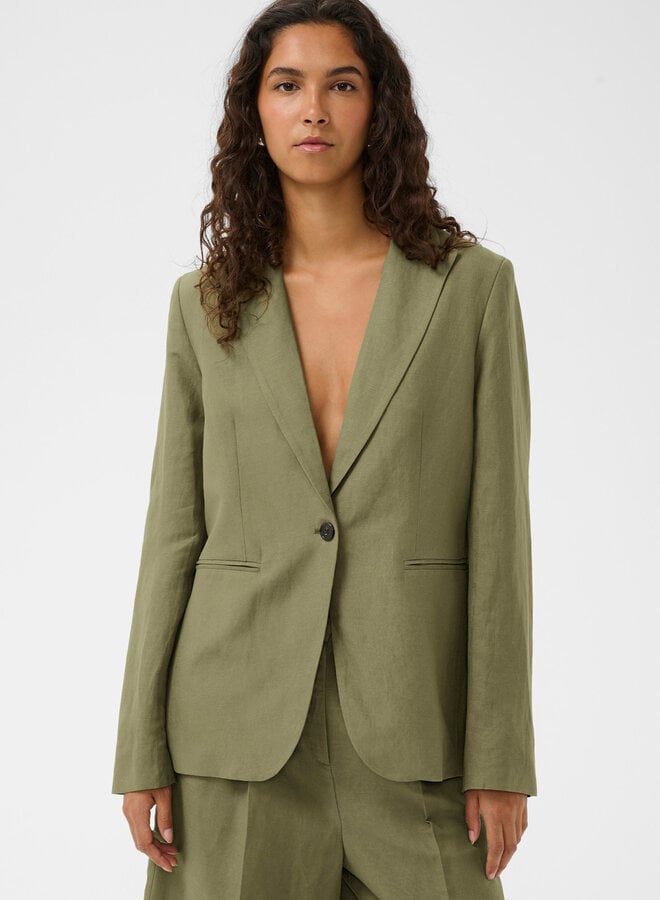 Veston Soaked Ragan vert olive