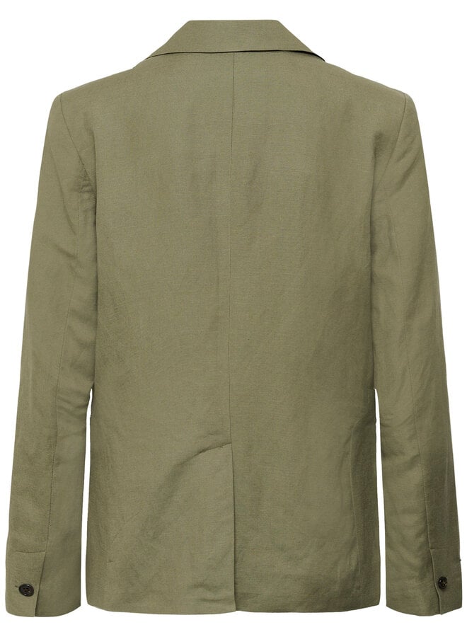 Veston Soaked Ragan vert olive