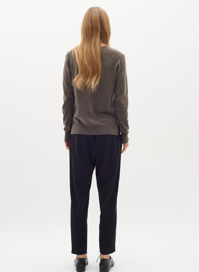 Pantalon InWear Adian à taille élastique noir