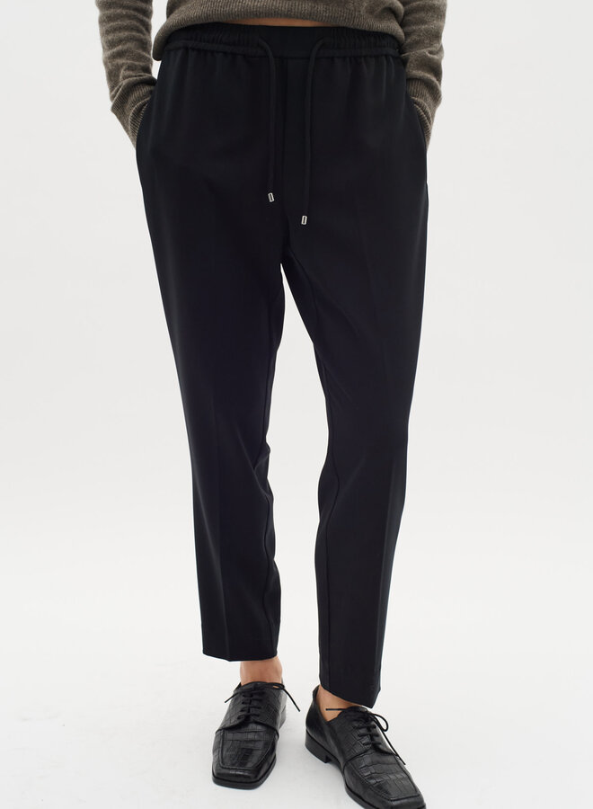 Pantalon InWear Adian à taille élastique noir