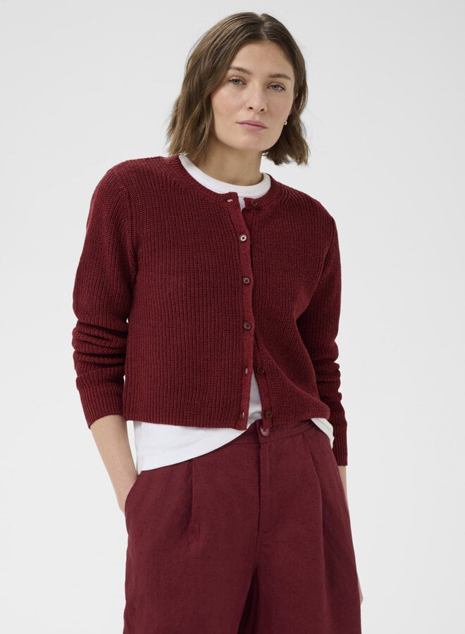 Cardigan Part Two Gigia rouge cerise
