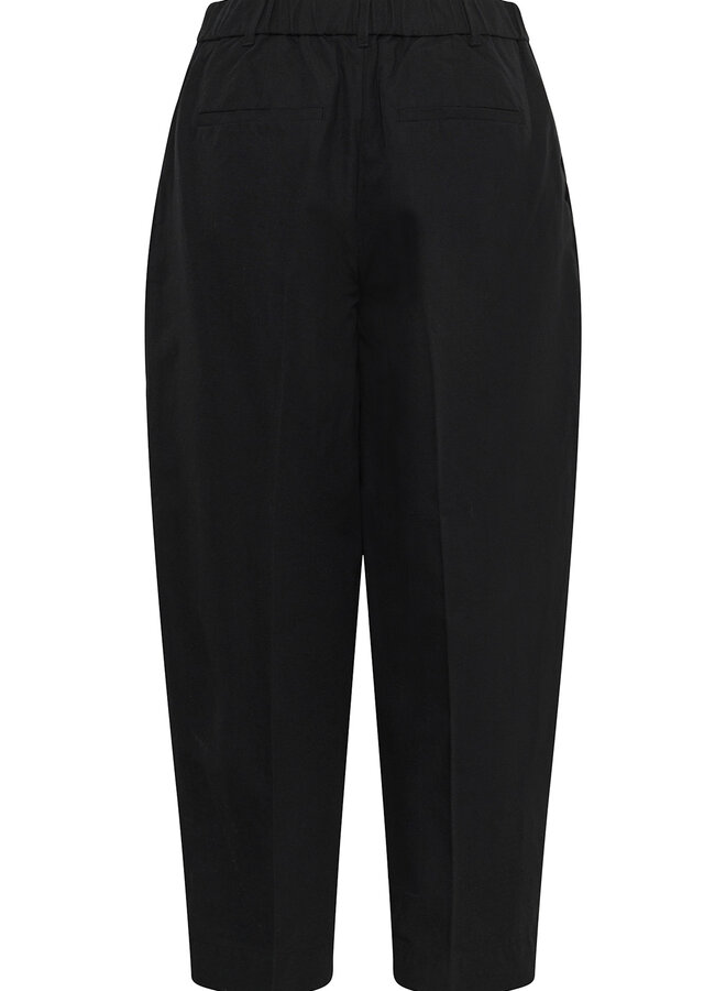 Pantalon Part Two Beatriz à plis noir