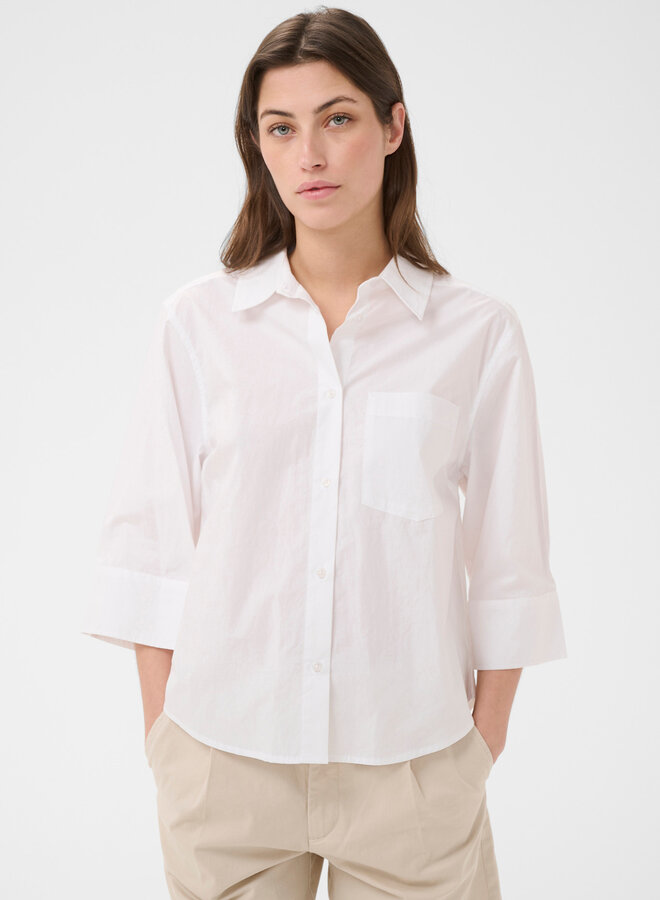 Chemise Part Two Botilla à col classique blanche