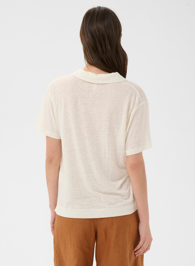 Polo Part Two Berlina en mélange de lin blanc