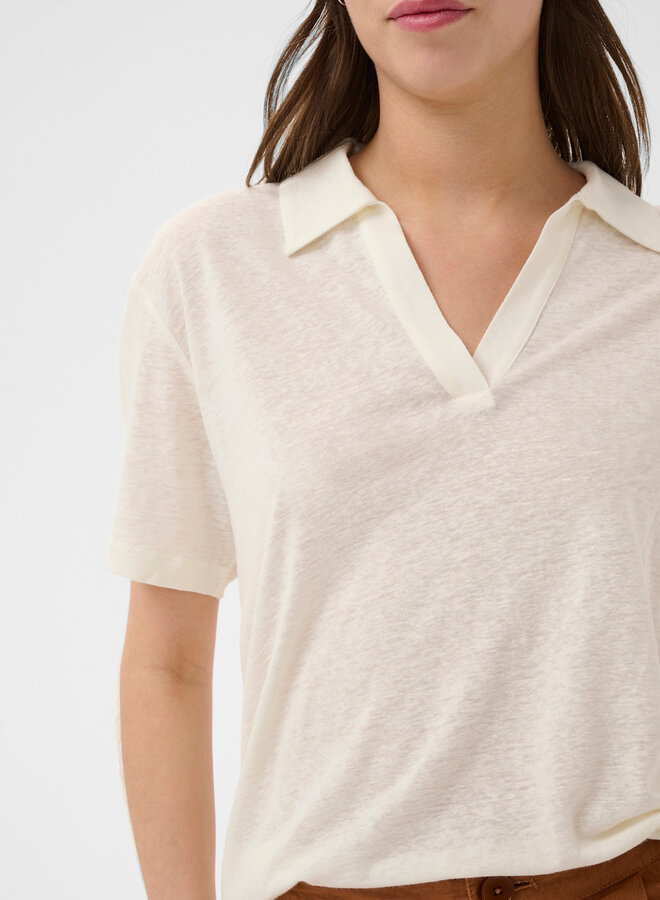 Polo Part Two Berlina en mélange de lin blanc