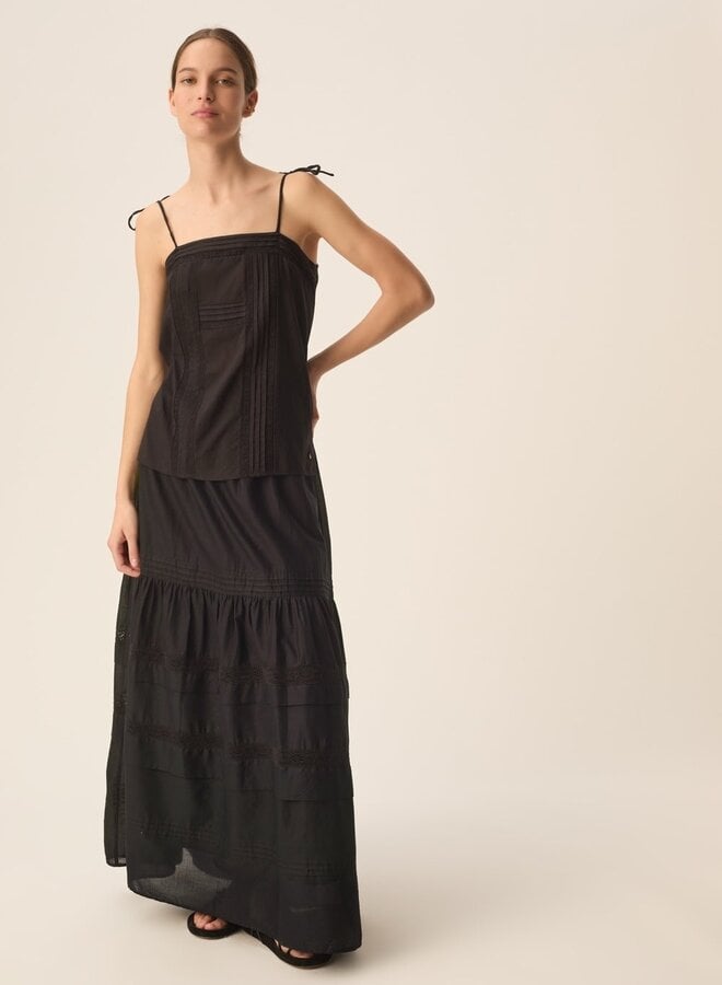 Jupe longue Des Petits Hauts Tessier noire