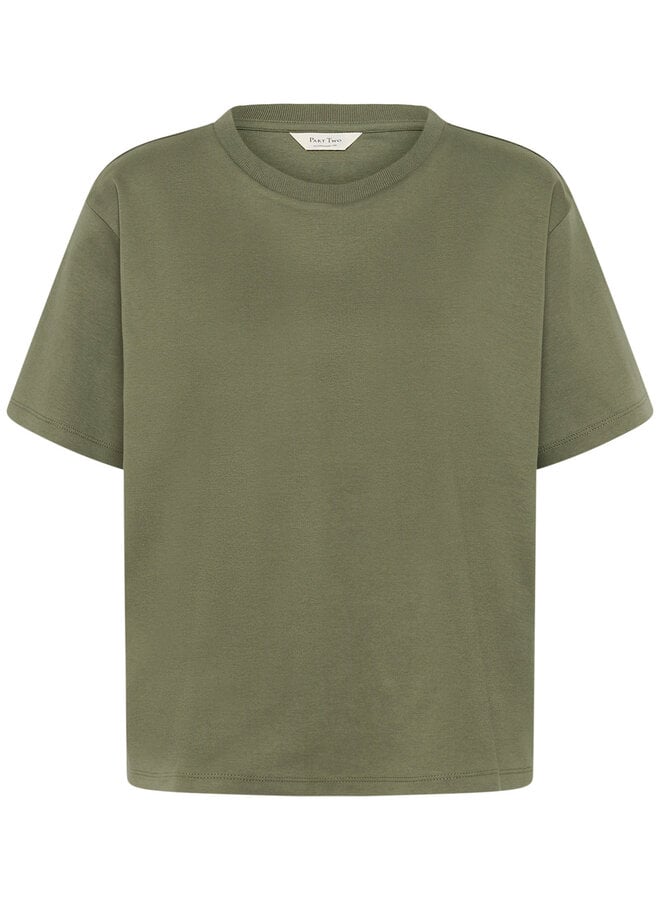 T-shirt Part Two Anne vert coléoptère