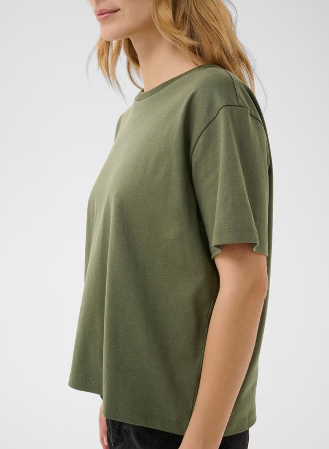 T-shirt Part Two Anne vert coléoptère