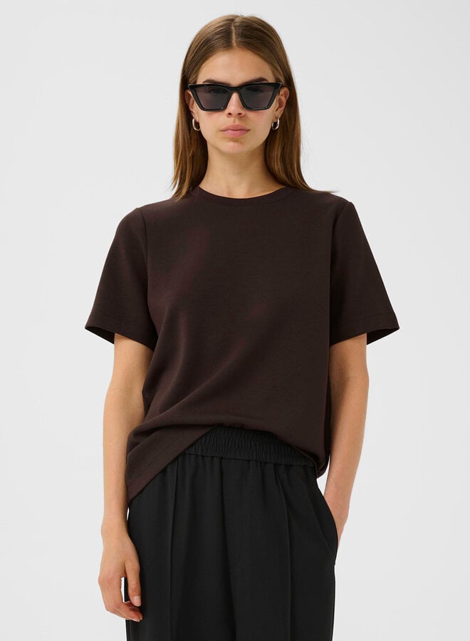 T-shirt InWear Vincent brun chocolat