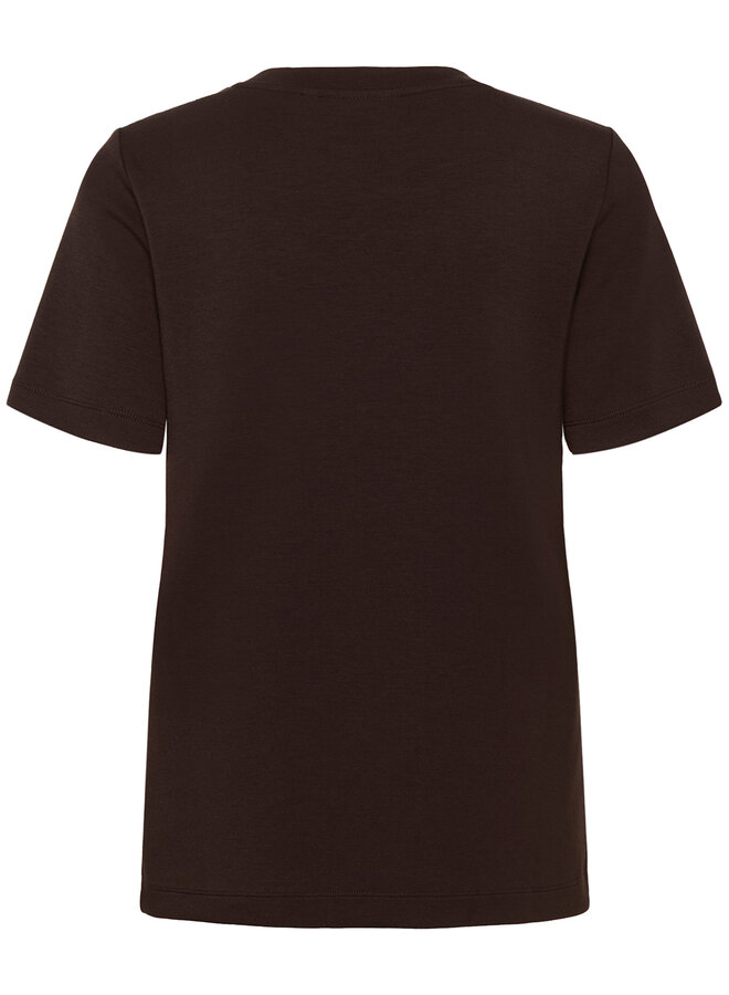 T-shirt InWear Vincent brun chocolat