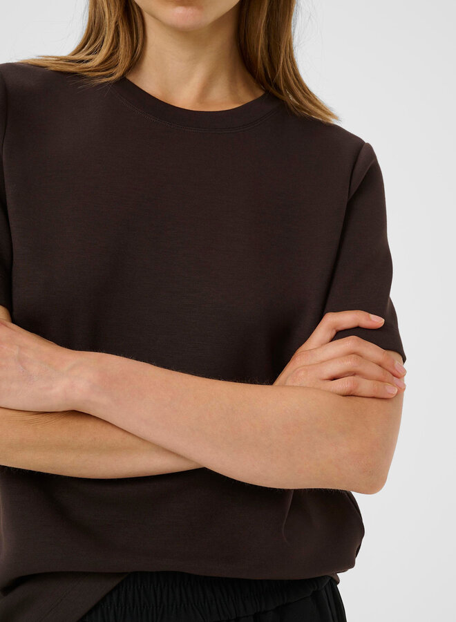 T-shirt InWear Vincent brun chocolat