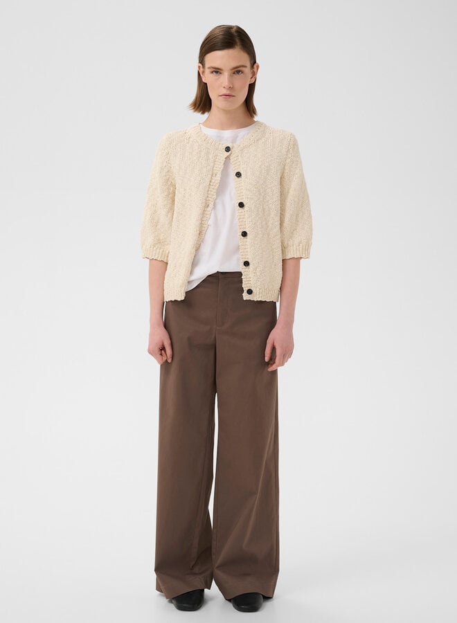 Pantalon InWear Elvia Solina brun nougat