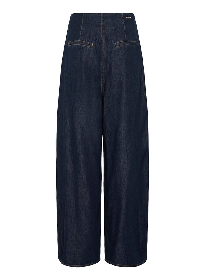 Jeans InWear Hiro à plis bleu foncé