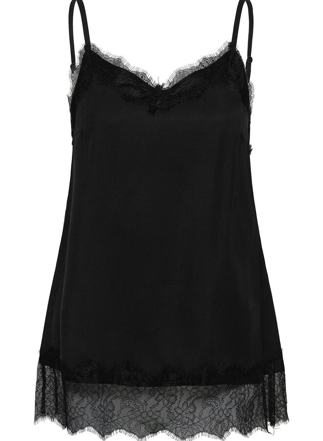 Camisole InWear Mapple à dentelle noire