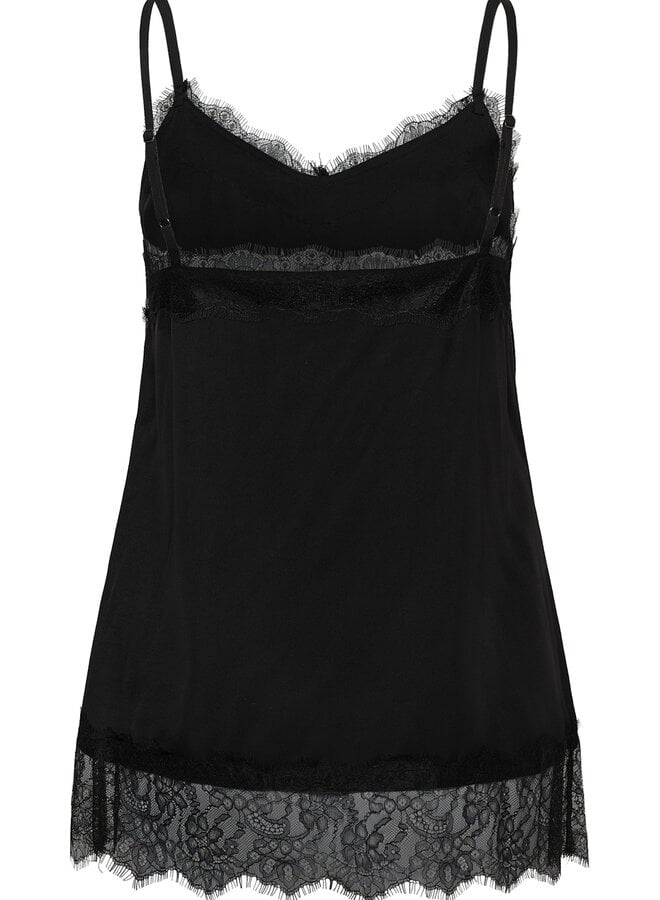 Camisole InWear Mapple à dentelle noire