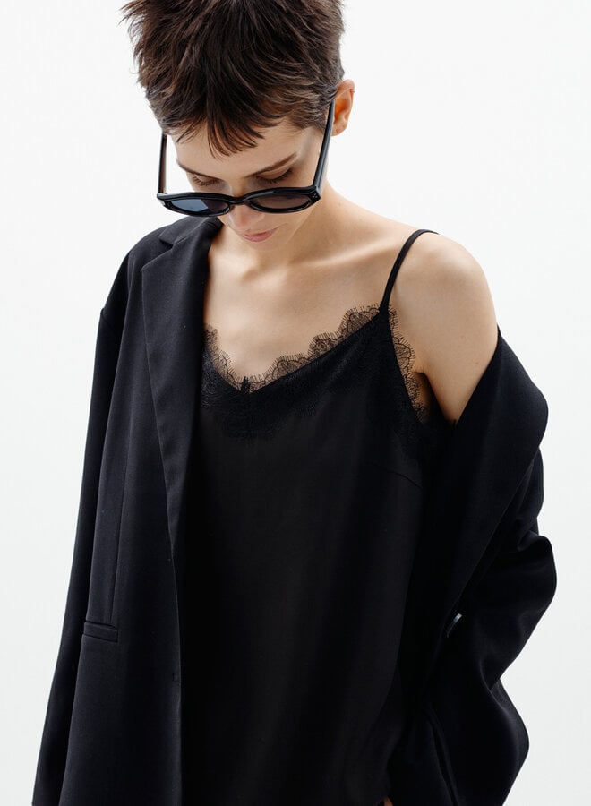 Camisole InWear Mapple à dentelle noire