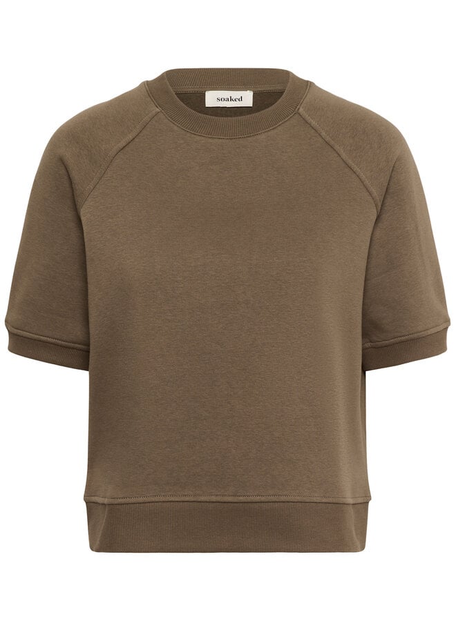 Chandail Soaked Rolanda molletonné vert khaki