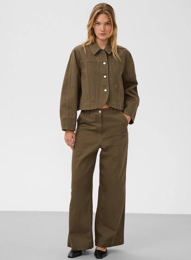 Pantalon Soaked Sanaga vert khaki