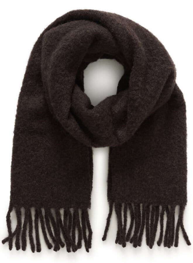 Foulard Part Two Chalena brun chocolat