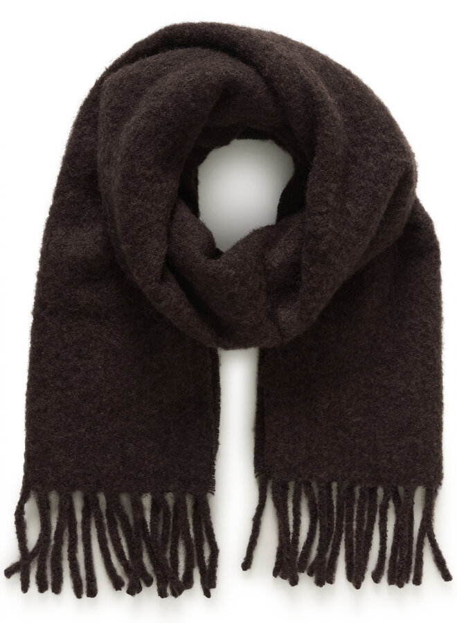 Foulard Part Two Chalena brun chocolat