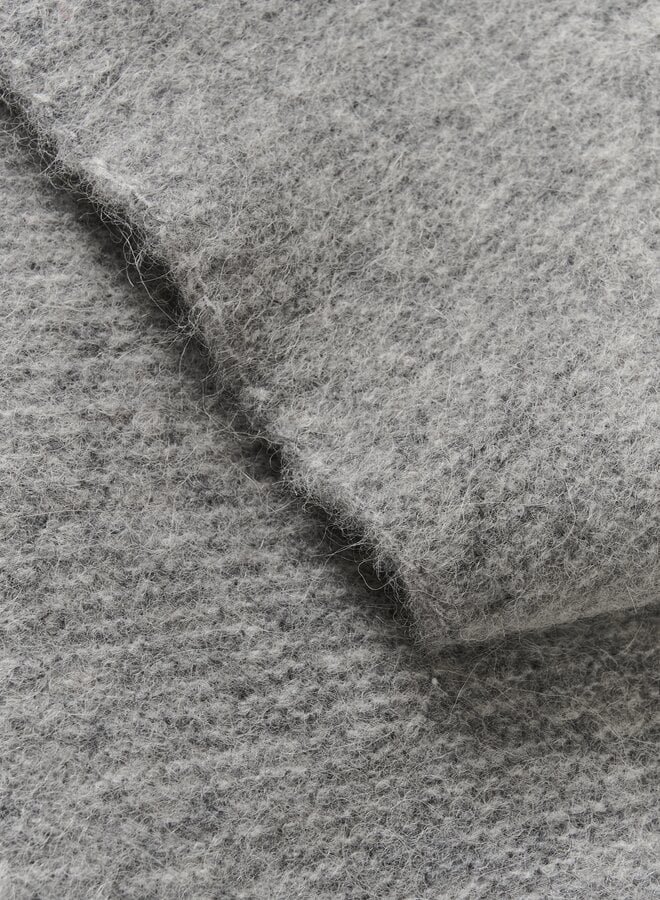 Foulard Part Two Charline triangle gris mélange