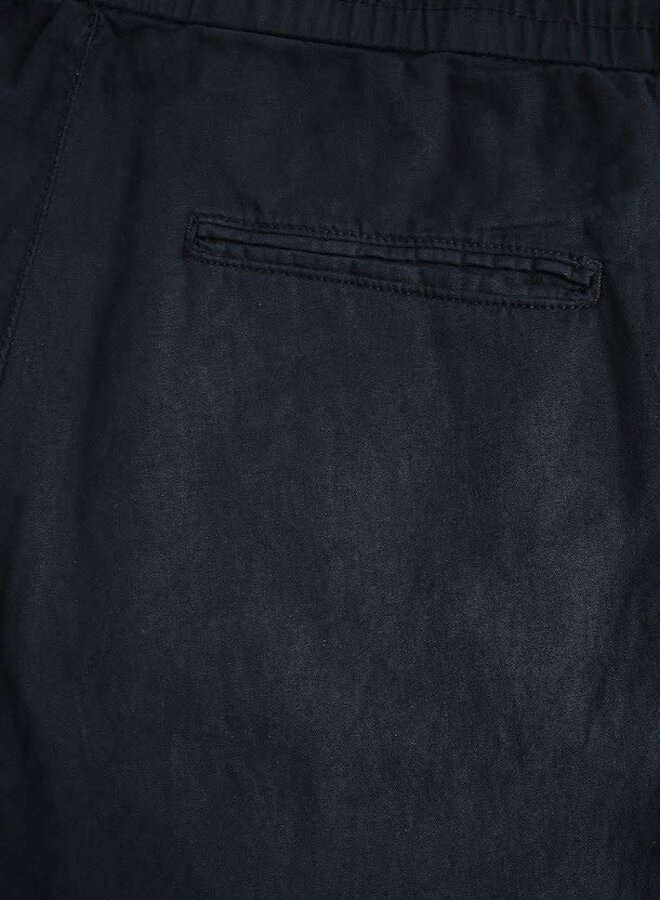 Bermuda Matinique Barton à taille élastique bleu marine
