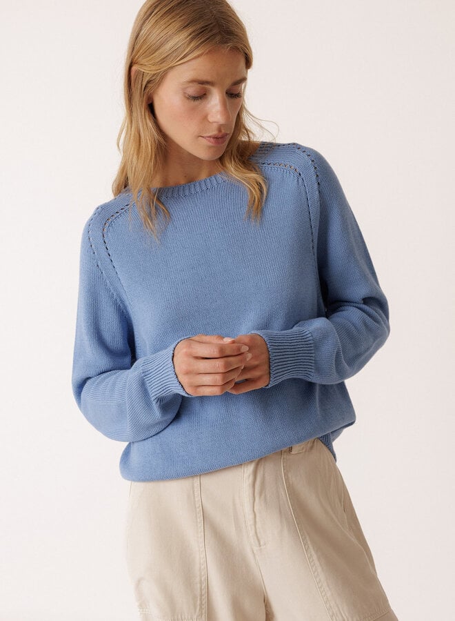 Tricot Indi &Cold bleu azul