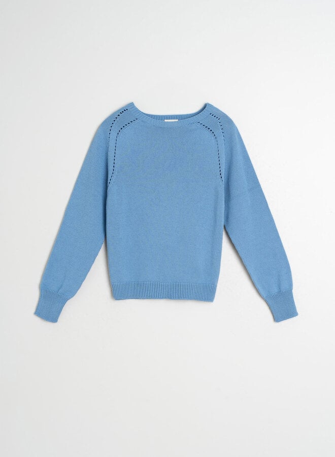 Tricot Indi &Cold bleu azul