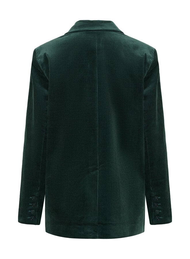 Veston Part Two Conja en corduroy vert pignons verts